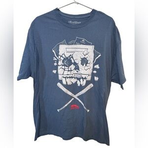 Office Space Movie TPS Baseball Loot Crate Blue T-Shirt Men’s XL T-Shirt RARE